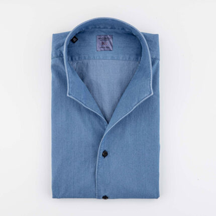 King David denim shirt - Regular with darts